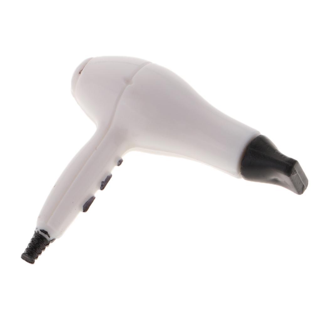 White Salon Dryer for 1/12 Dolls House Bathroom Accessory