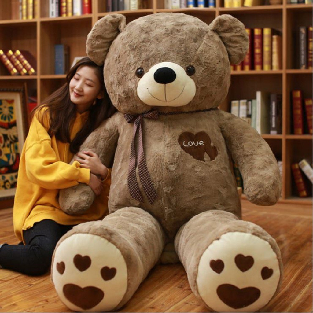 Gấu bông siêu to khổng lồ SIZE 1m3 - 1m7, Gấu bông sang trọng, Đồ chơi thú bông