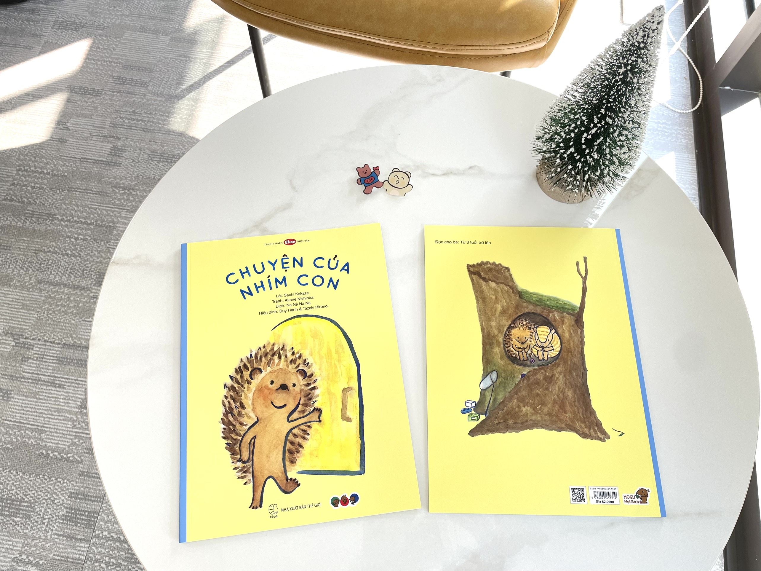 Sách cho bé từ 3 tuổi - Phát triển tư duy Chuyện của nhím con