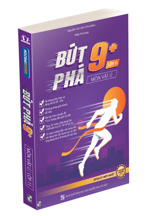 Sách - Bứt phá 9+ môn Vật lí – lớp 11 (HM)