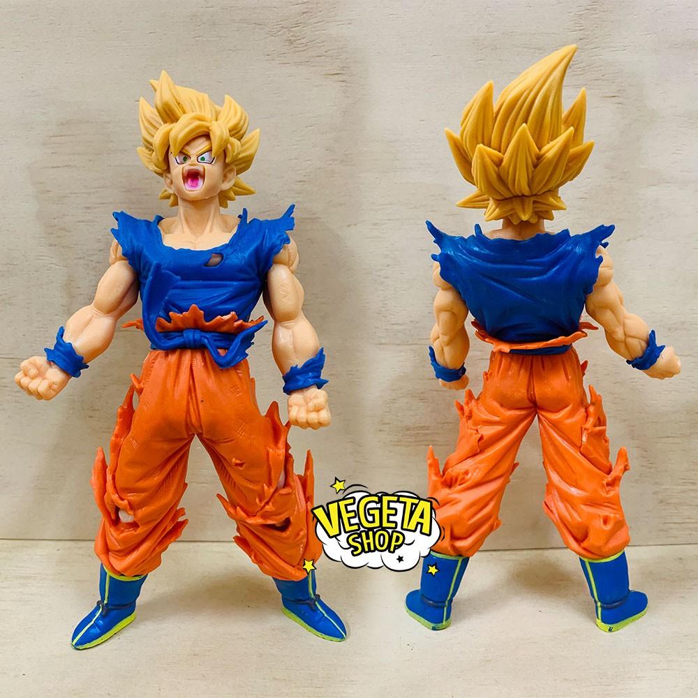 Mô hình Dragon Ball Z - Mô hình Songoku Son Goku Super Saiyan SSJ - Goku tóc vàng 2 - Cao 20cm