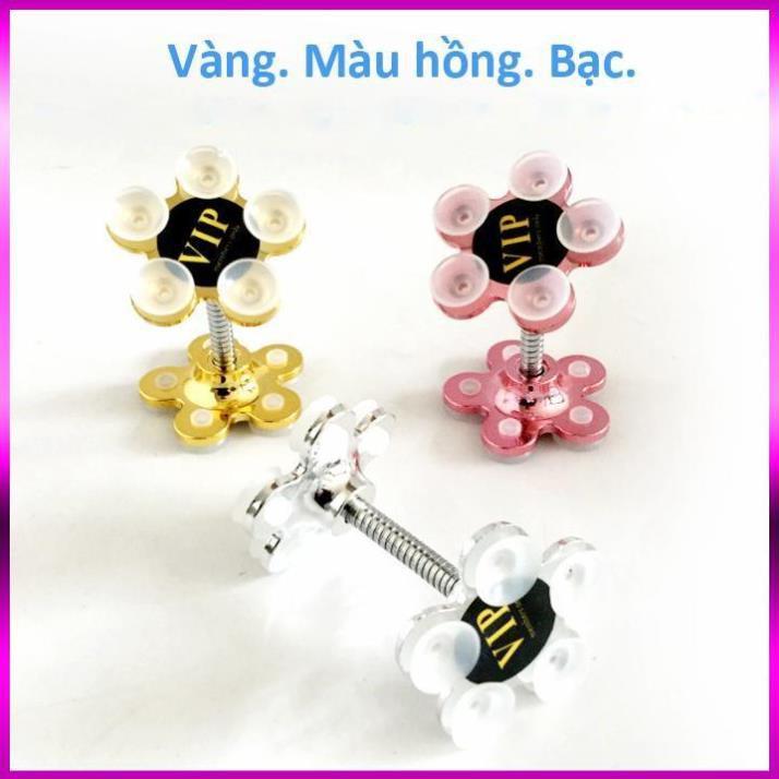 Giá đỡ điện thoại hút chân không hình hoa 5 cánh xoay chuyển 360 độ 206715