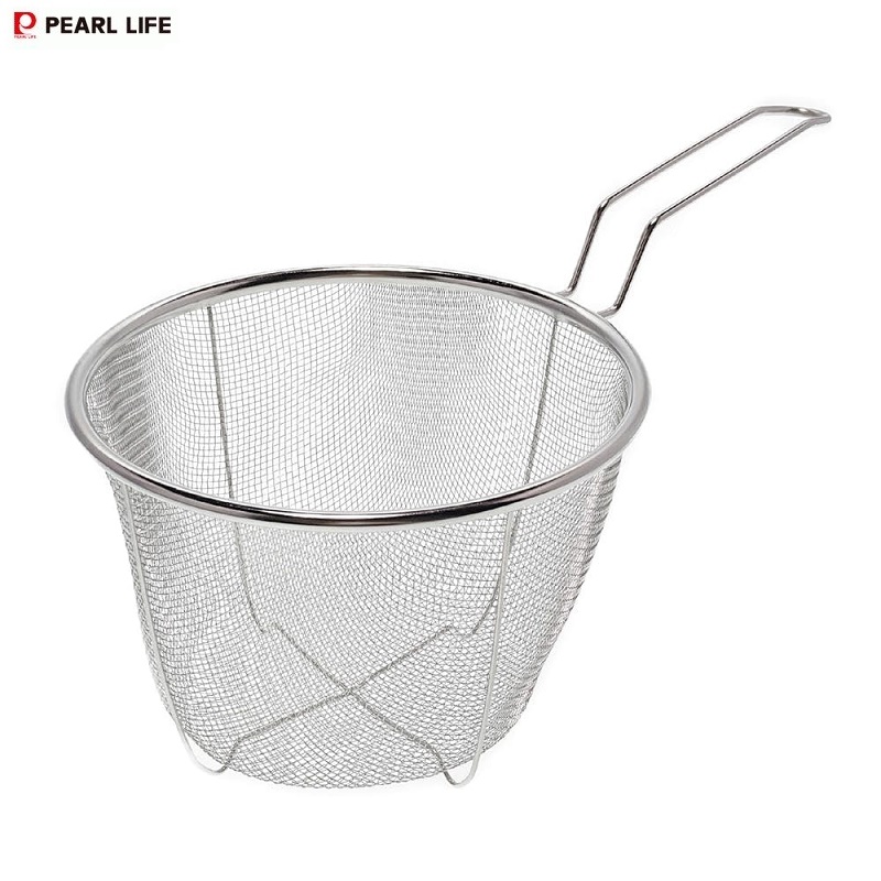 Vợt inox trụng mì, hủ tiếu Pearl Metal - Hàng nội địa Nhật Bản |Nhập khẩu trực tiếp từ Nhật Bản