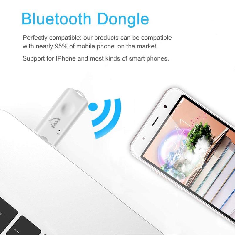 USB Wireless Dongle Âm thanh nổi Âm nhạc Bộ tiếp nhận Bluetooth