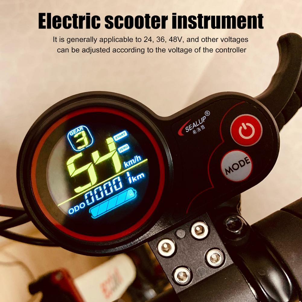 Điện Kick Scooter Nhạc Cụ Màn Hình Ván Trượt Bảng Điều Khiển Ngoài Trời Di Động Cho Kugoo M4 Xe Điện Phần 5/6 Pin Color: 5 Pin