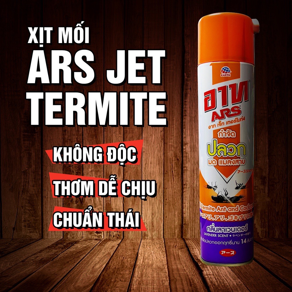 Bình Xịt diệt mối Thái Lan ARS Jet Termite4 600ml