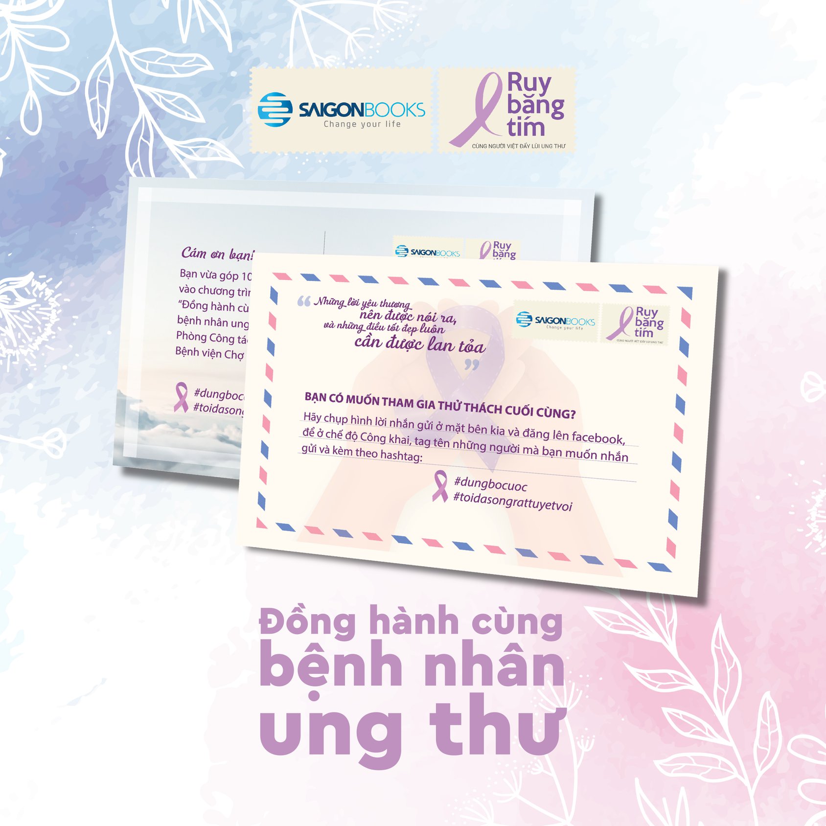 Combo 05 Bộ sách: UNG THƯ - TIN ĐỒN VÀ SỰ THẬT - Tác giả Ruy Băng Tím