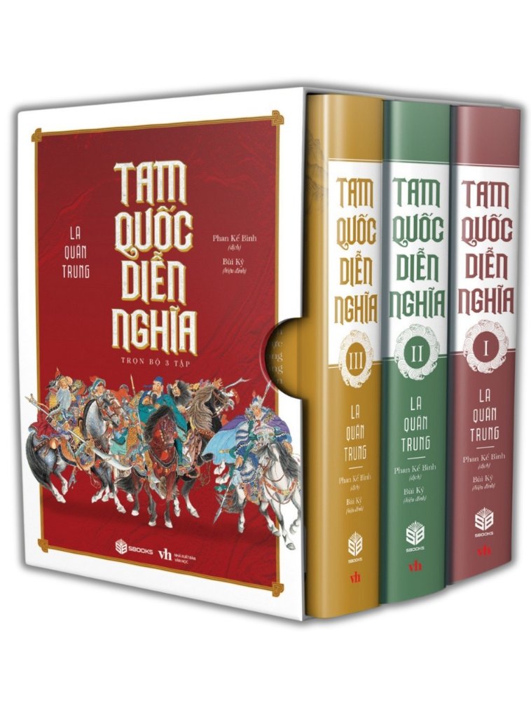 Combo 3 Cuốn Tam Quốc Diễn Nghĩa (Sbooks)