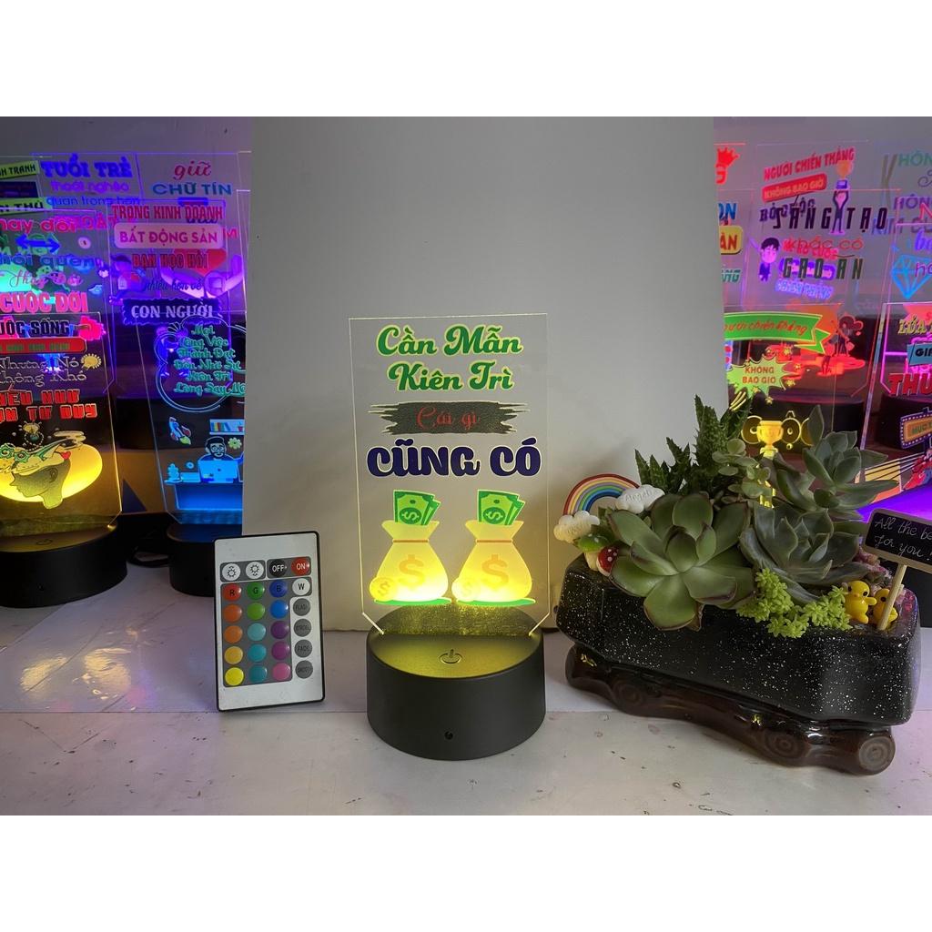 04 - Cần mẫn kiên trì cái gì cũng có , tranh động lực văn phòng đẹp - Dled-04