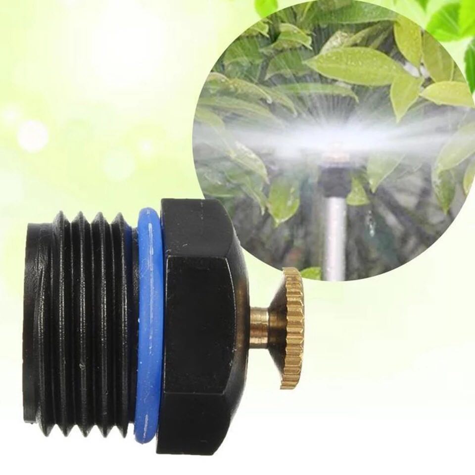 Bộ 20 béc phun mưa tưới cây chỉnh lưu lượng ren 21mm