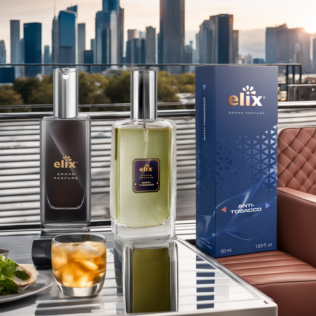 Nước hoa xịt ô tô Grand Perfume Elix 50ml - Anti-Tobacco (khử mùi iệu quả)