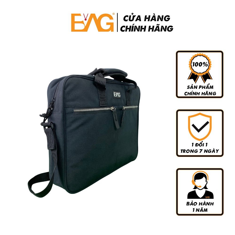 Cặp Laptop Văn Phòng Thời Trang 2 dây kéo lợi mới - VBAG