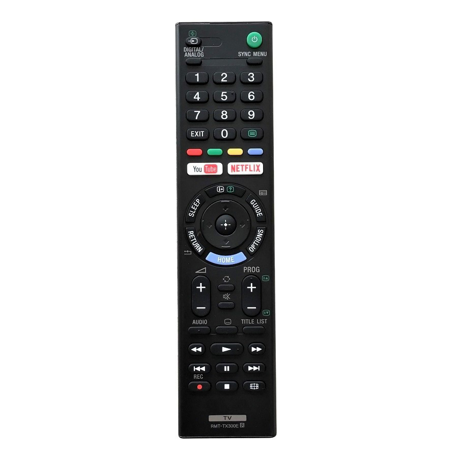 Hình ảnh Remote Điều Khiển Dành Cho Internet TV, TV LED, Smart TV SONY RMT-TX300E (Kèm pin AAA Maxell)