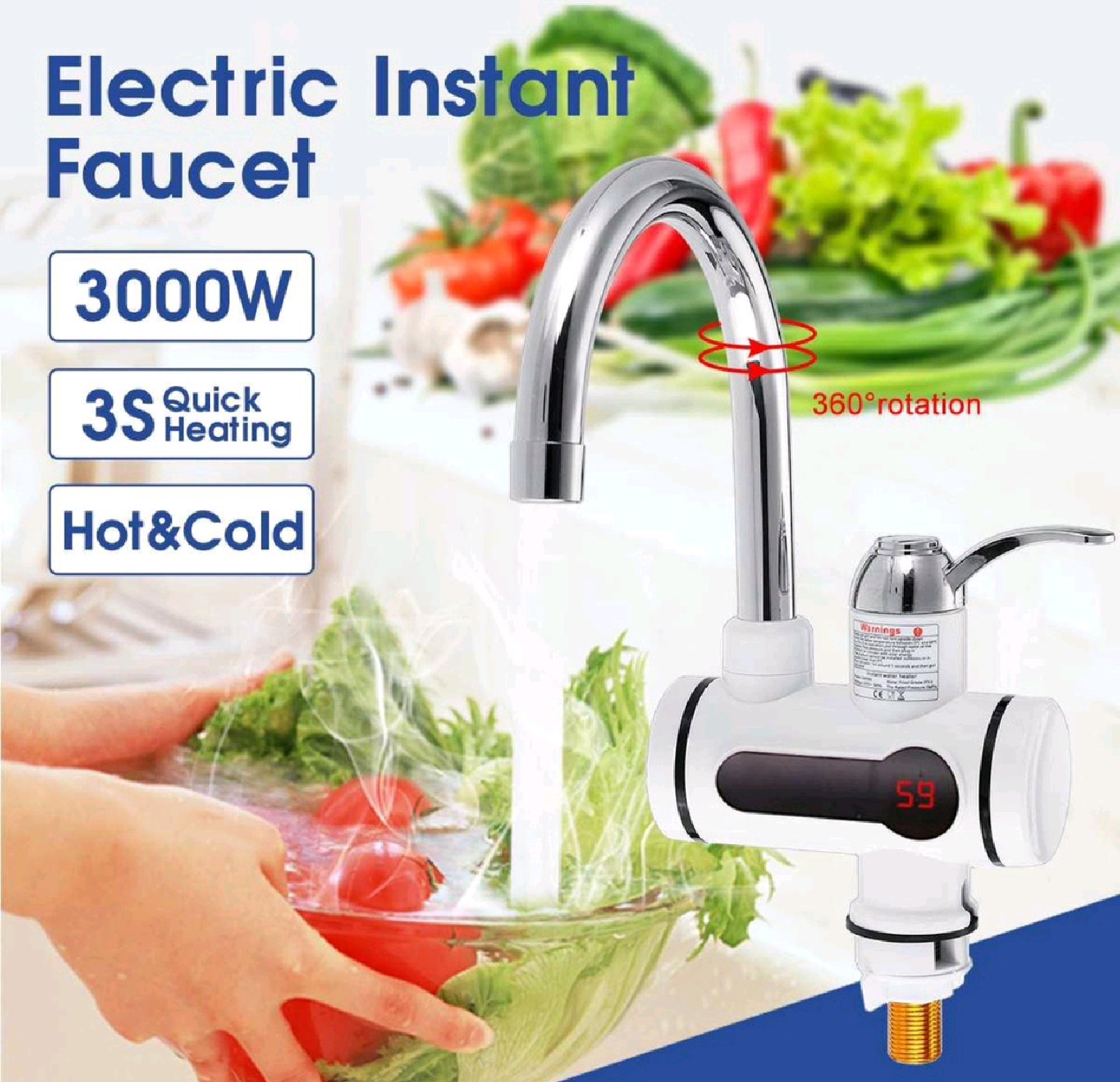 MÁY NƯỚC NÓNG LẠNH TRỰC TIẾP TẠI VÒI TẮM GIẶT RỬA CHÉN BÁT ĐA NĂNG TIỆN DỤNG MẪU MỚI HÀNG CAO CẤP