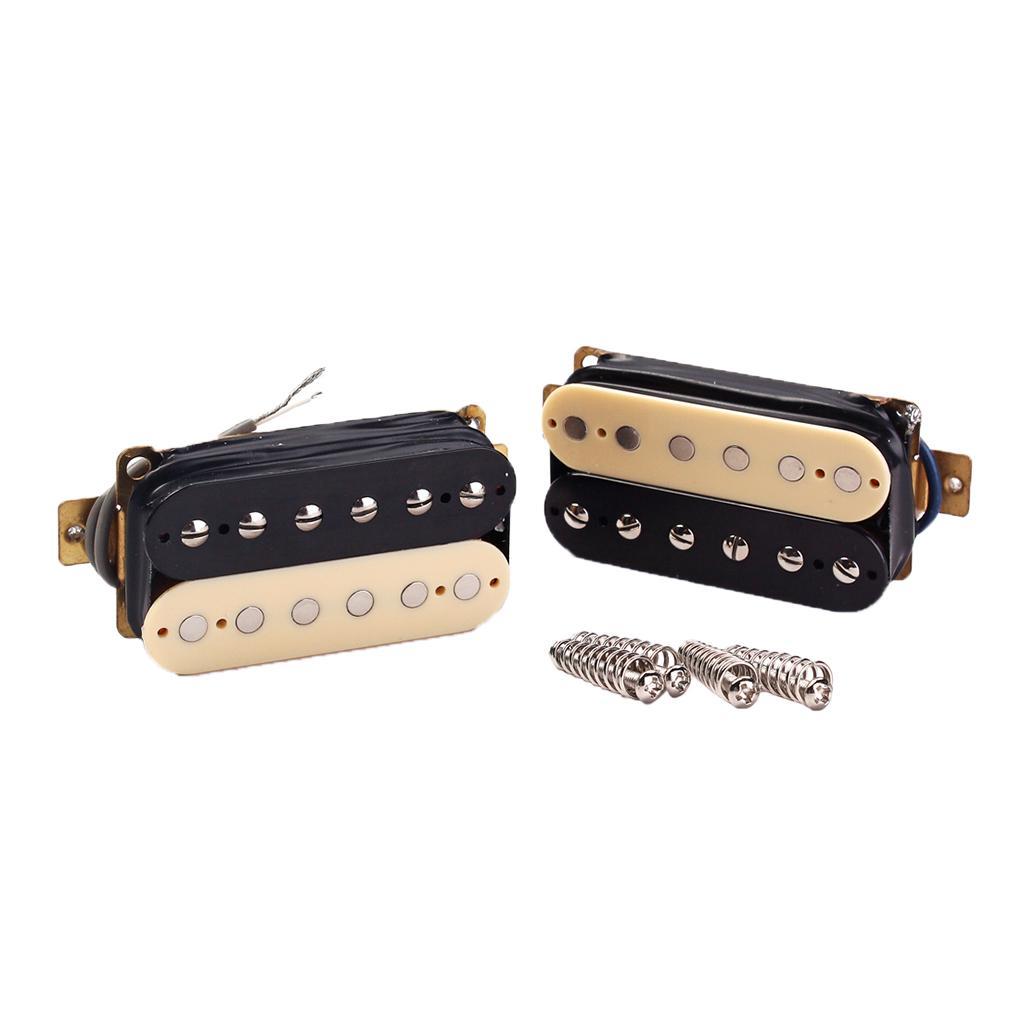 Professional Humbucker Pickups Set, Including Bridge and Neck Pickup, for Electric Guitar Parts