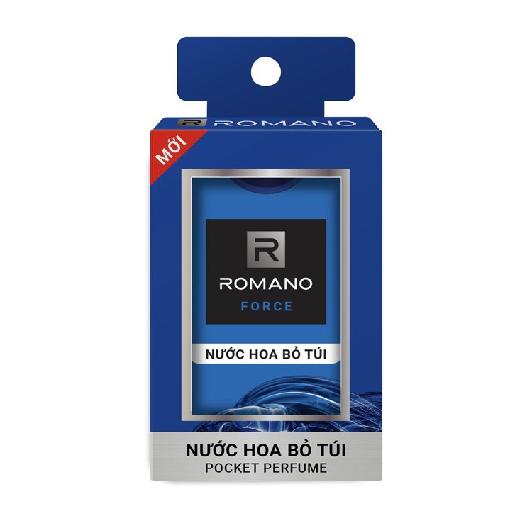 Combo Romano Force:  Nước hoa bỏ túi 18ml Và lăn khử mùi Cho Nam 50ml