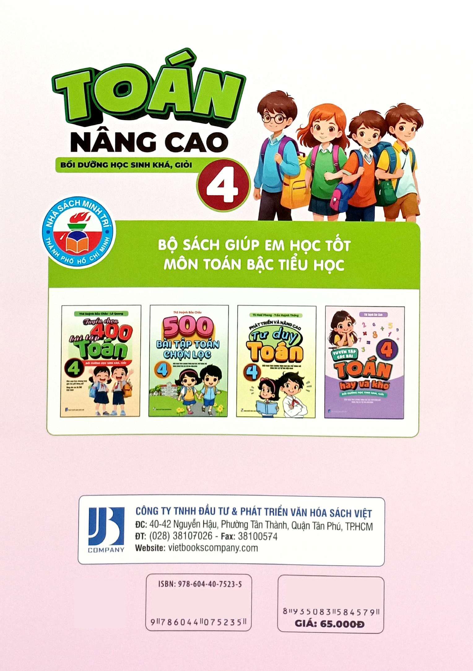 Sách - Toán Nâng Cao 4 - Bồi Dưỡng Học Sinh Khá, Giỏi