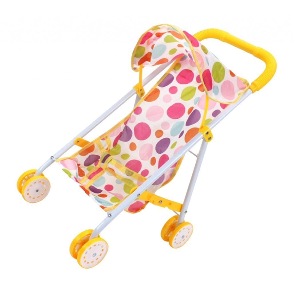 Lovely Baby Doll Pushchair Stroller with  Foldable Baby Doll Trolley
