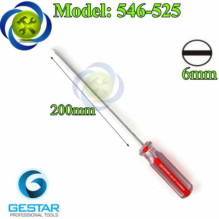 Vít dẹp 6mm dài 200mm Gestar 546-525 6.0mm x 200mm