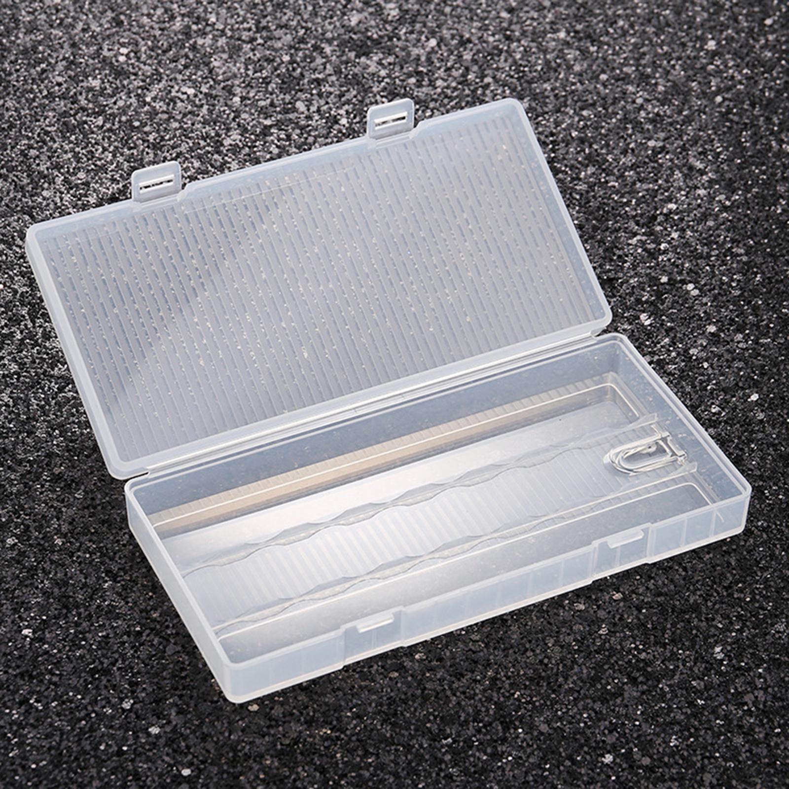 Clear 18650 Cell Battery  Box for 8Pcs 18650 Size Batteries