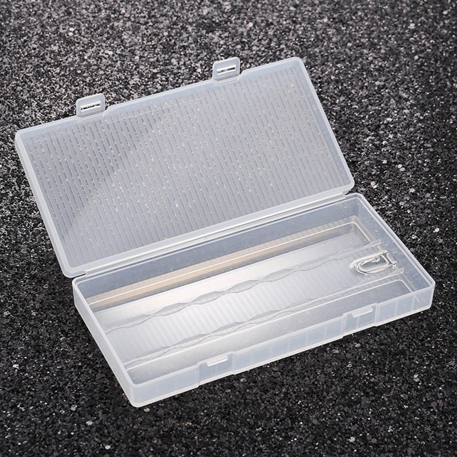 Clear 18650 Cell Battery Box for 8Pcs 18650 Size Batteries