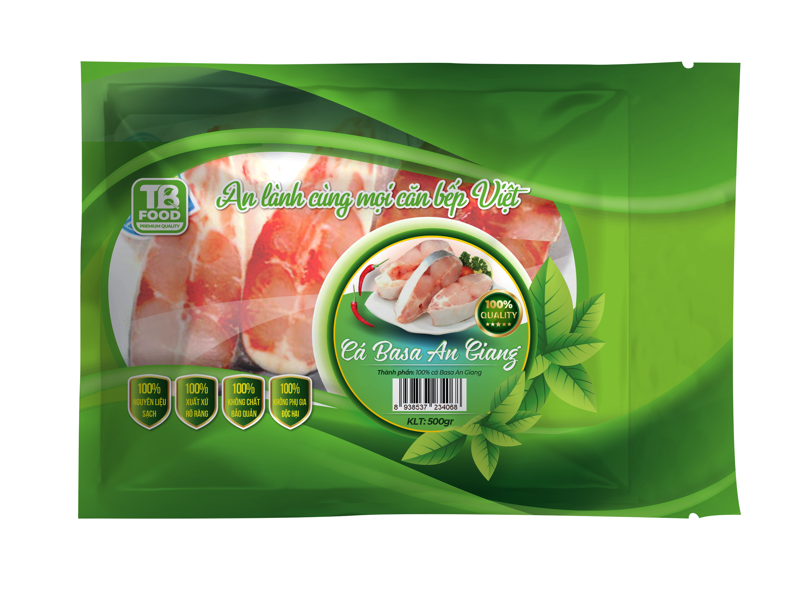 [ Chỉ giao HN] -Cá Basa An Giang 500gr