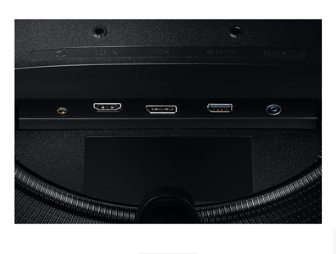 Màn Hình Cong Gaming Samsung LC34G55TWWEXXV 165Hz / 1ms / DP 1.4 / HDMI / Jack Audio 3.5 / Freesync ) - Hàng Chính Hãng