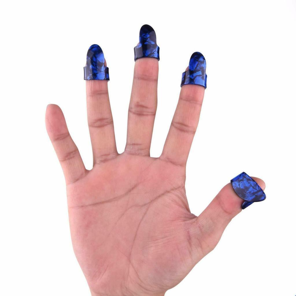 Guitar Picks FINGER Thumb Plectrum Guitar Bass Banjo Bass Finger Guards