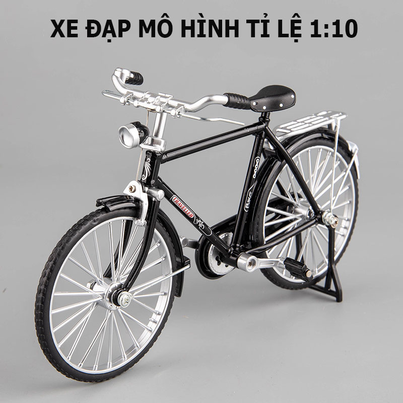 Xe Đạp Mô Hình Tỉ Lệ 1:10; Sáng Tạo Thủ Công Kiểu Truyền Thống; Đồ Trang Trí, Quà Tặng Sinh Nhật - Hàng Nhập Khẩu