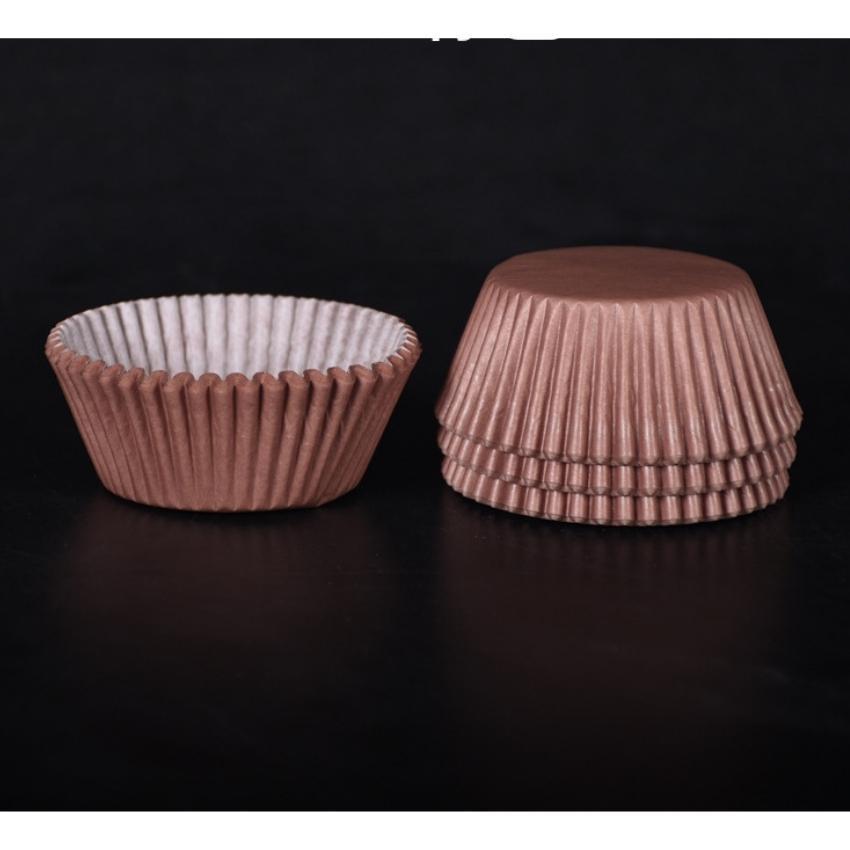 Chén Giấy Nướng Muffin Dụng Cụ Làm Bánh CupCake SET 100 cái lốc - CUPCAKEGIAY01