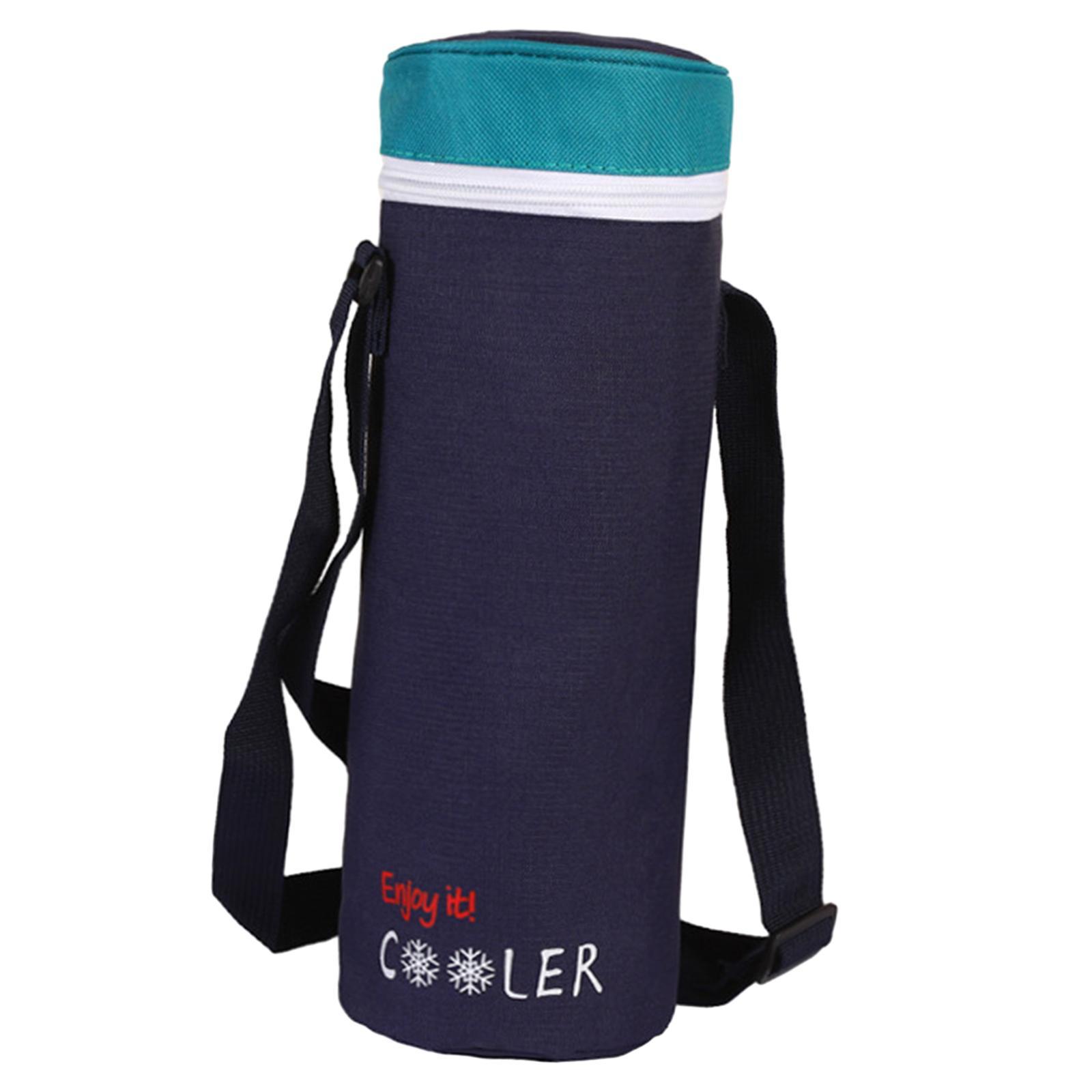 Insulated Water Bottle Bag Carrier Bag Carry Bag Hiking Thermal Pouch