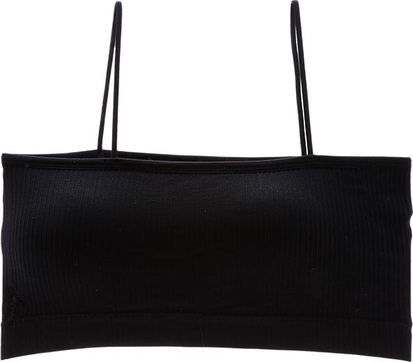 Áo Lót Nữ, Áo Bra Croptop Hai Dây Thun Gân Sexy
