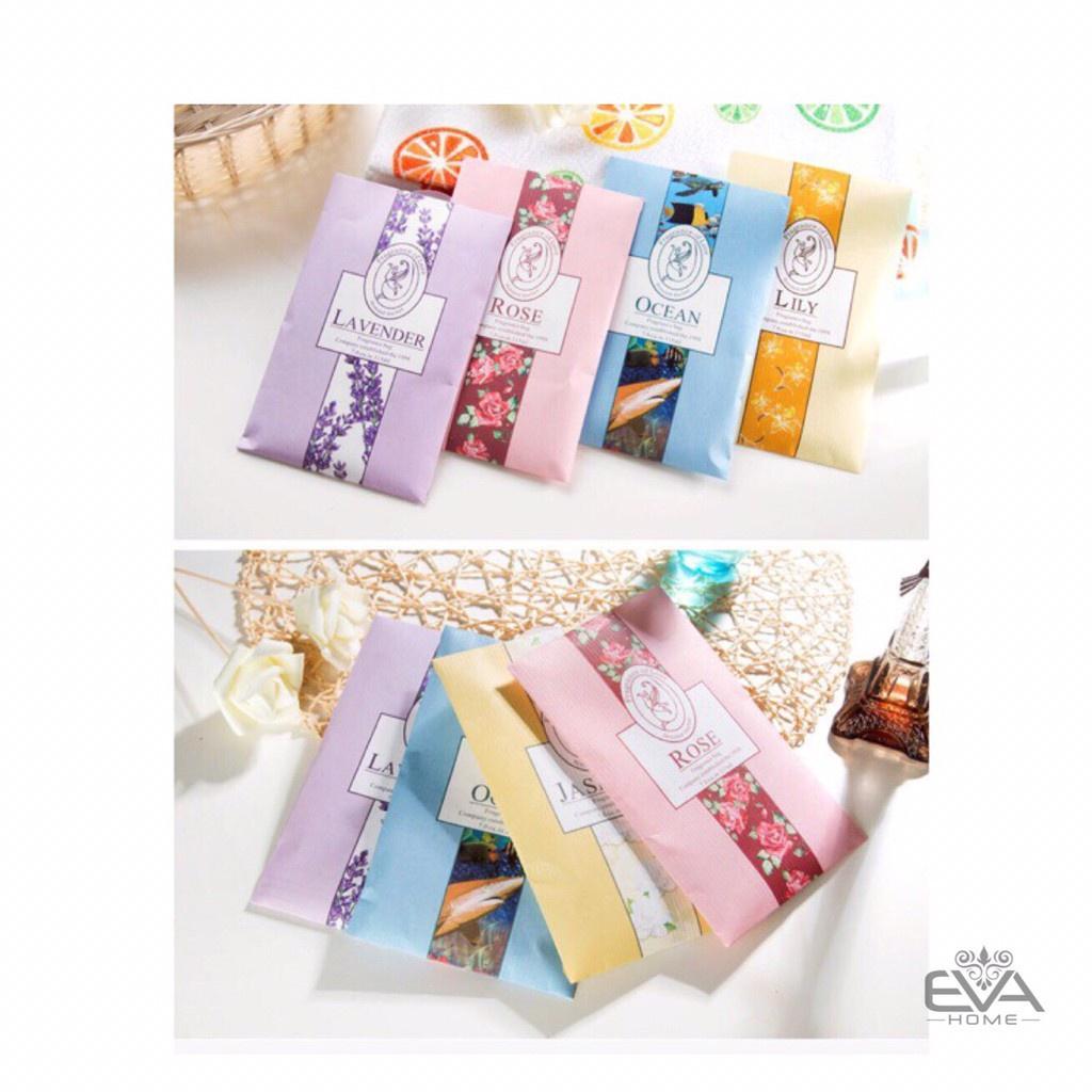 Túi thơm treo tủ quần áo nhiều mùi hương thơm tự nhiên nhẹ dịu giúp quần áo thơm lâu tiện dụng PVN17472