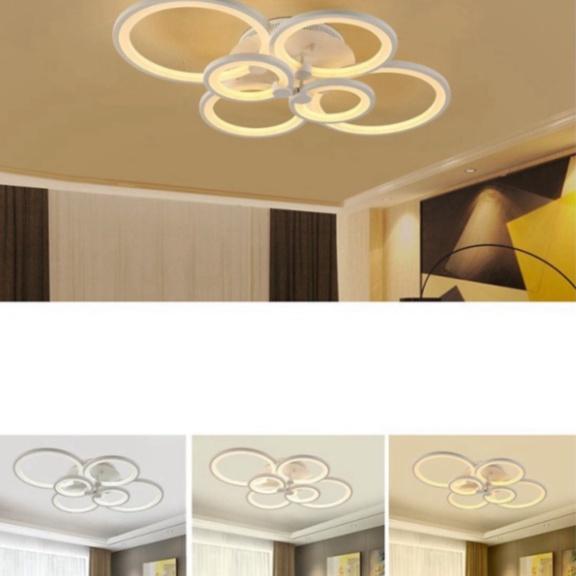 Đèn Ốp Trần Trang Trí Phòng Khách DTV468, Đèn Led Ốp Trần Hiện Đại, Đơn Giản