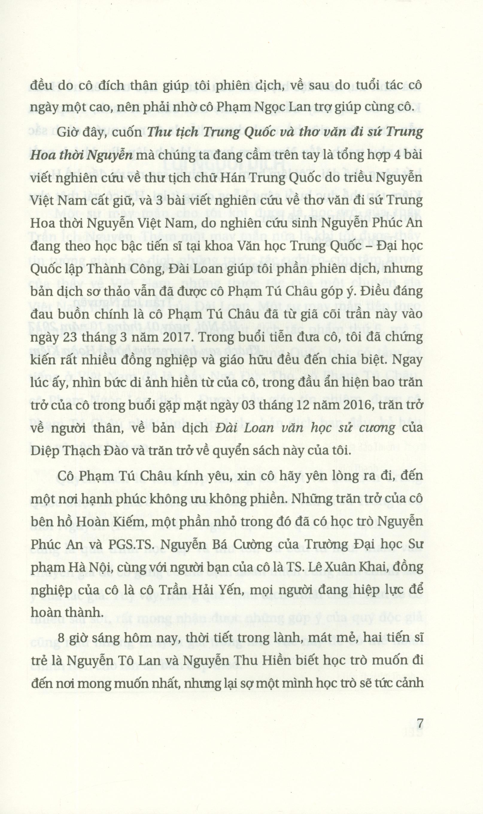 Thư Tịch Trung Quốc Và Thơ Văn Đi Sứ Trung Hoa Thời Nguyễn