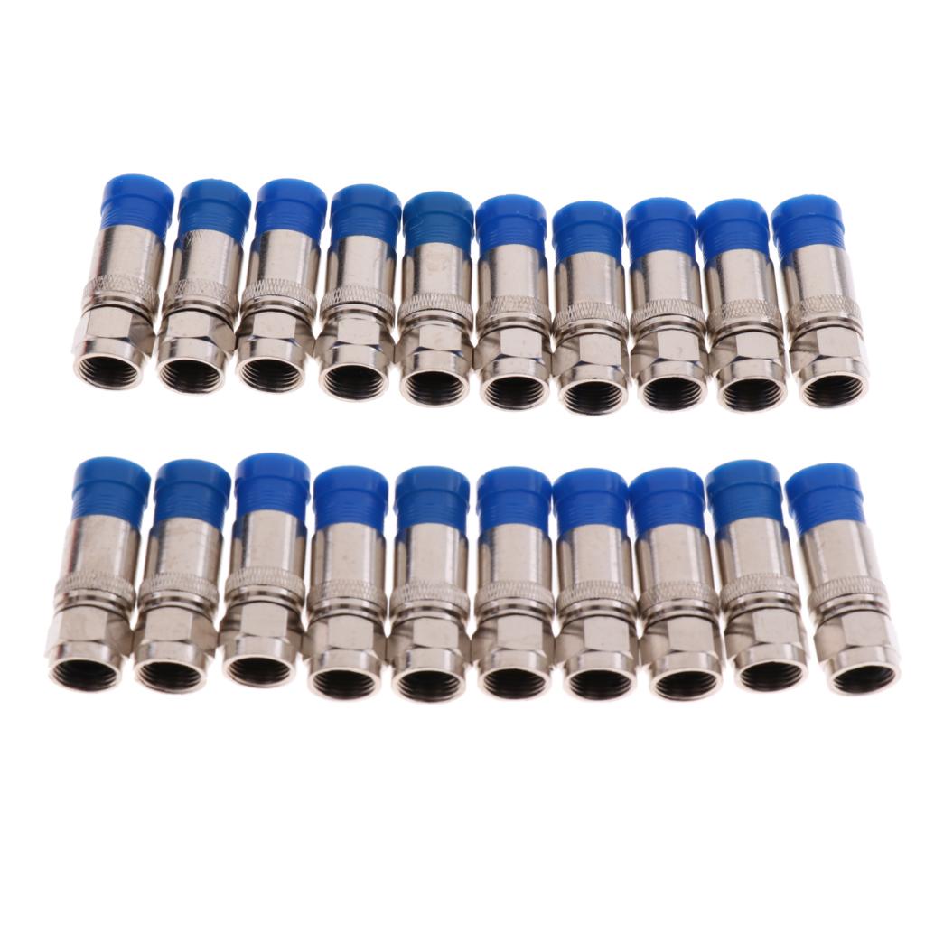 Universal Compression Tool Coax Cable Crimper Tool  for RG59 RG6 Durable