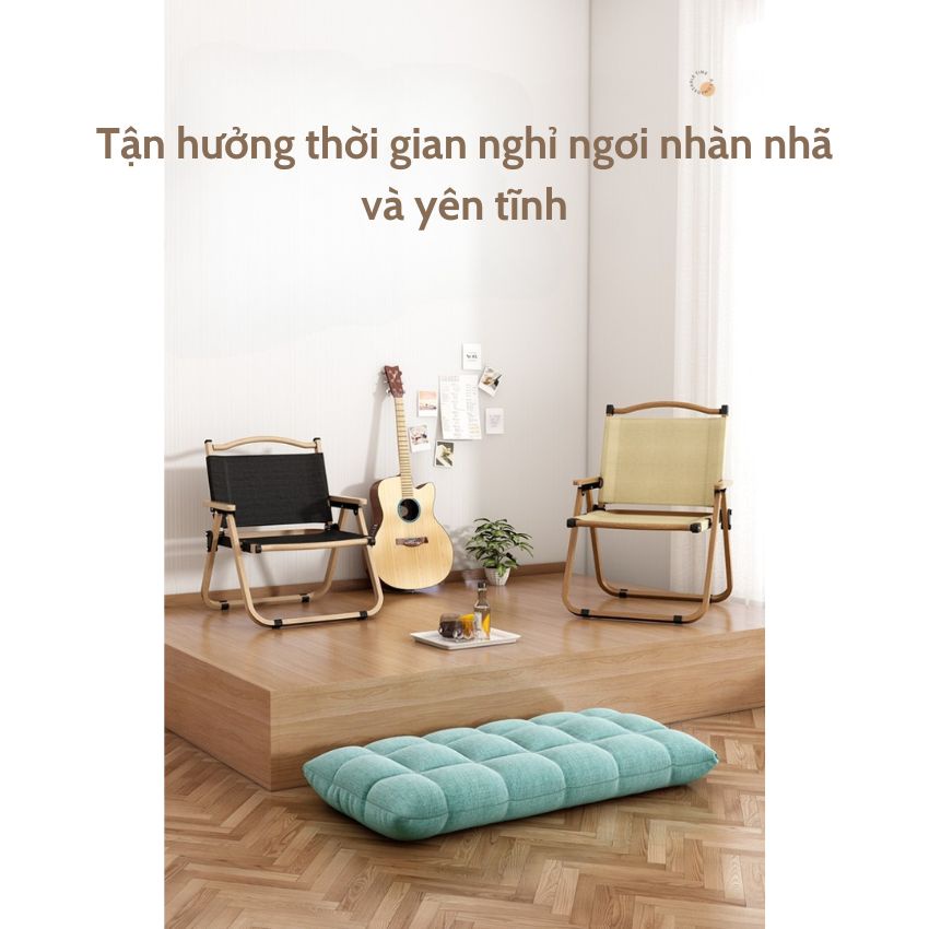 Ghế xếp du lịch gấp gọn mini, ghế gấp dã ngoại thư giãn tiện lợi