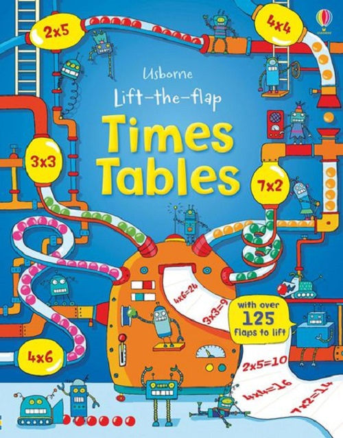 Sách tương tác tiếng Anh - Lift-The-Flap Times Tables