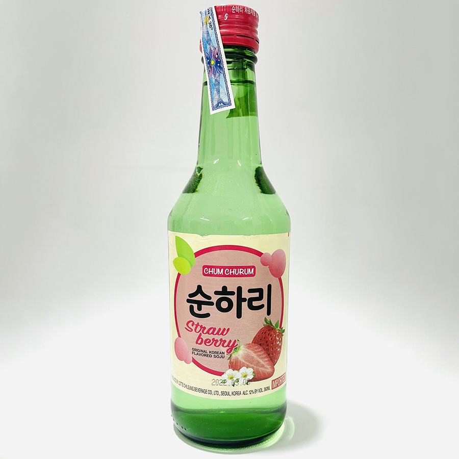 Rượu Chum Churum Soju vị dâu 12% 360ml