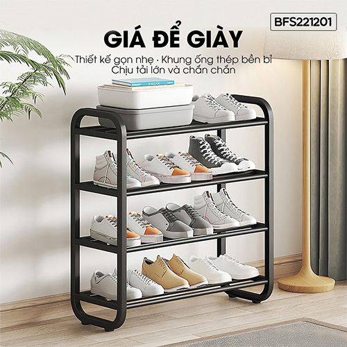 Kệ để giày 4 tầng BONBOX BFS221201 - Hàng chính hãng