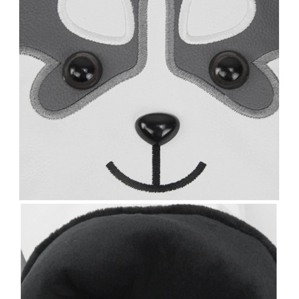 3 Pack Golf Club Headcover, Performance PU Golf Head Cover for Wood Drivers