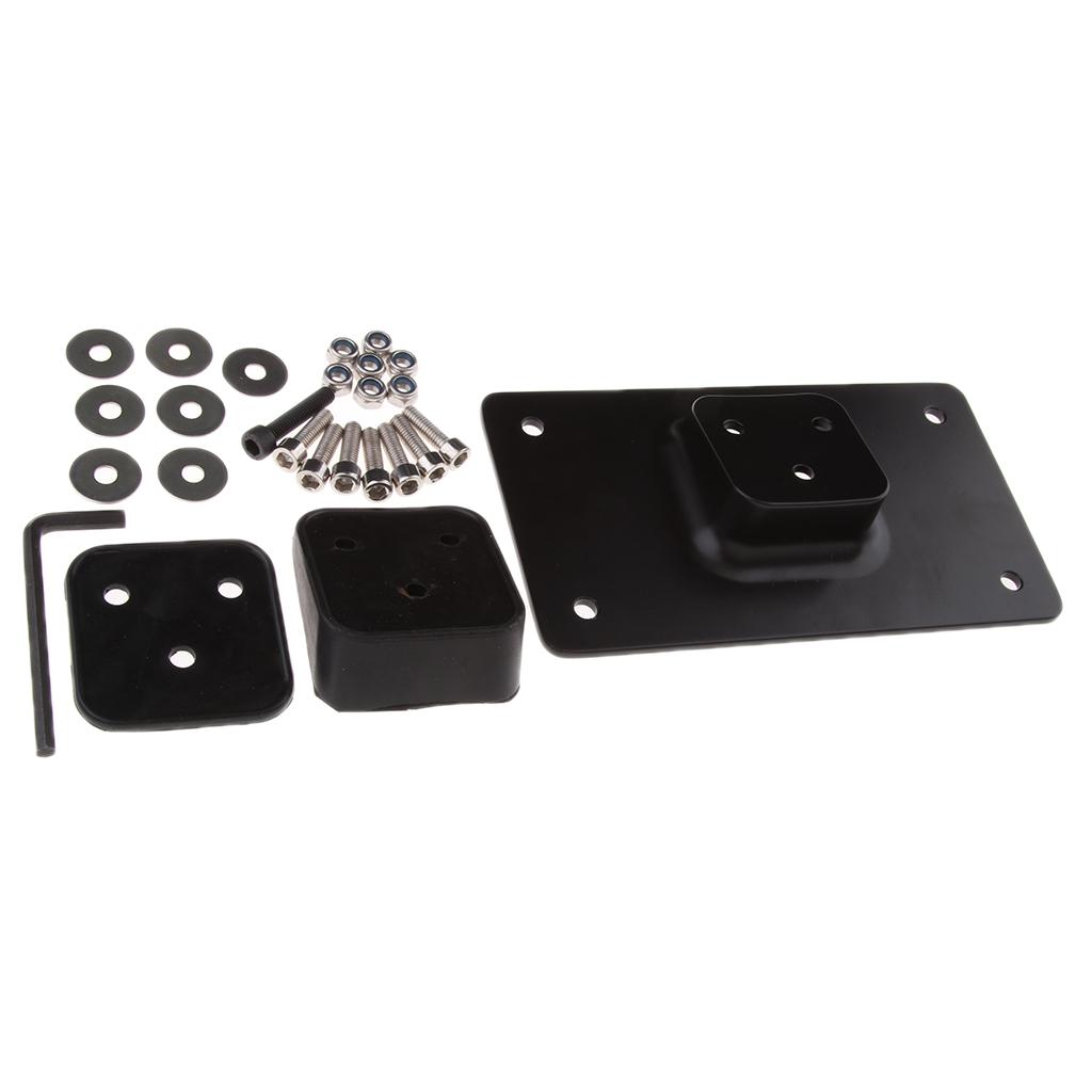 Laydown License Plate Frame Mount for Harley Sportster Dyna Softail