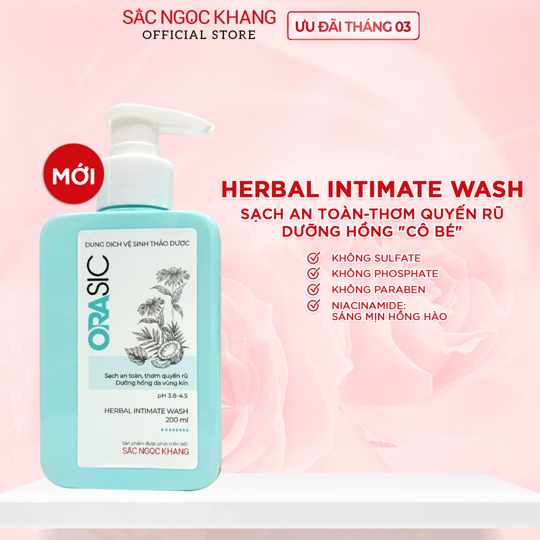 Dung dịch vệ sinh hằng ngày Orasic 200ml