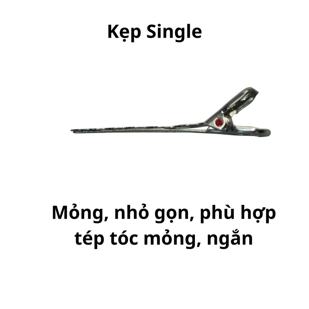 Kẹp đơn single giữ tóc YS PARK dạng sóng không tạo nếp chịu nhiệt cao cấp chính hãng