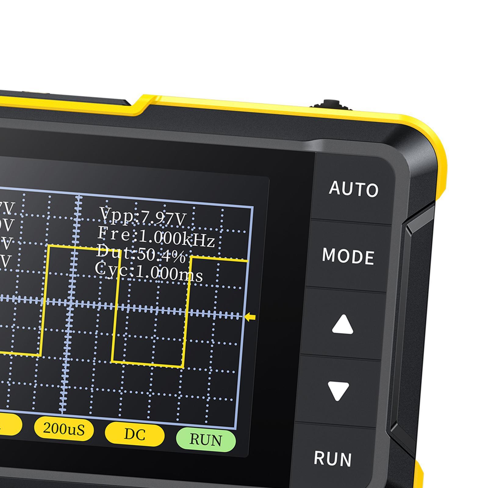 Handheld Digital Oscilloscope 200KHz 400V for Electronic Repair DIY Teaching
