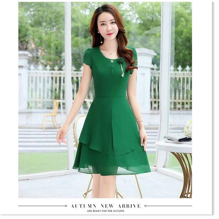 ĐẦM XÒE DỰ TIỆC XINH XẮN , SANG TRỌNG . TÔN DÁNG CHO CHỊ EM VINA 1HITSTORE