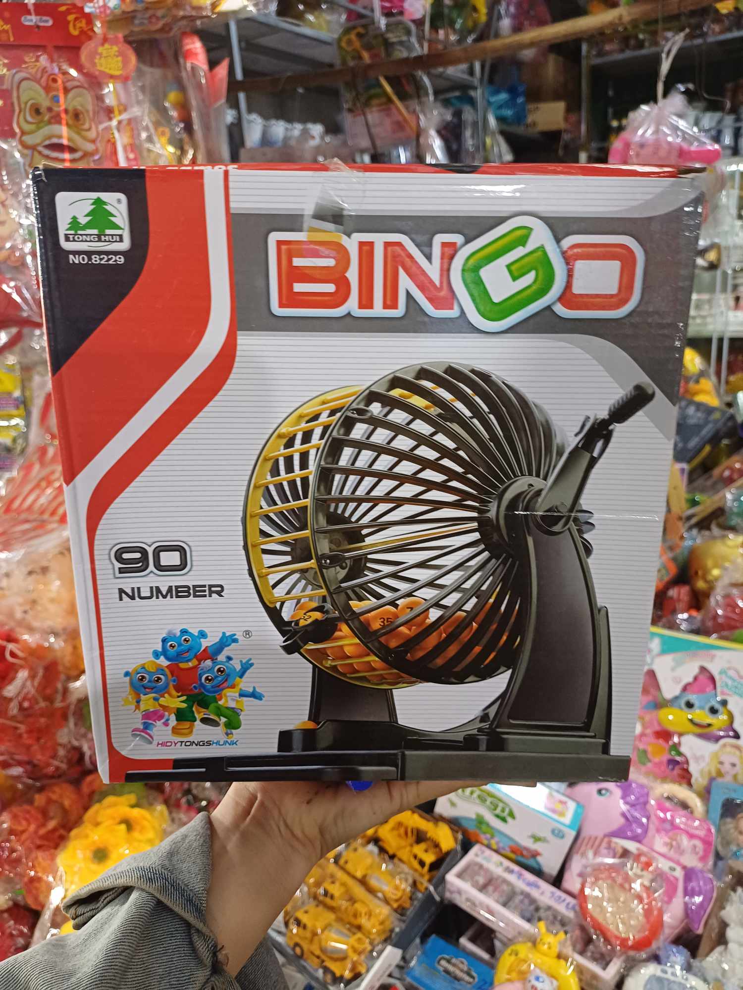 Đồ chơi bingo quay lô tô vui ngày tết