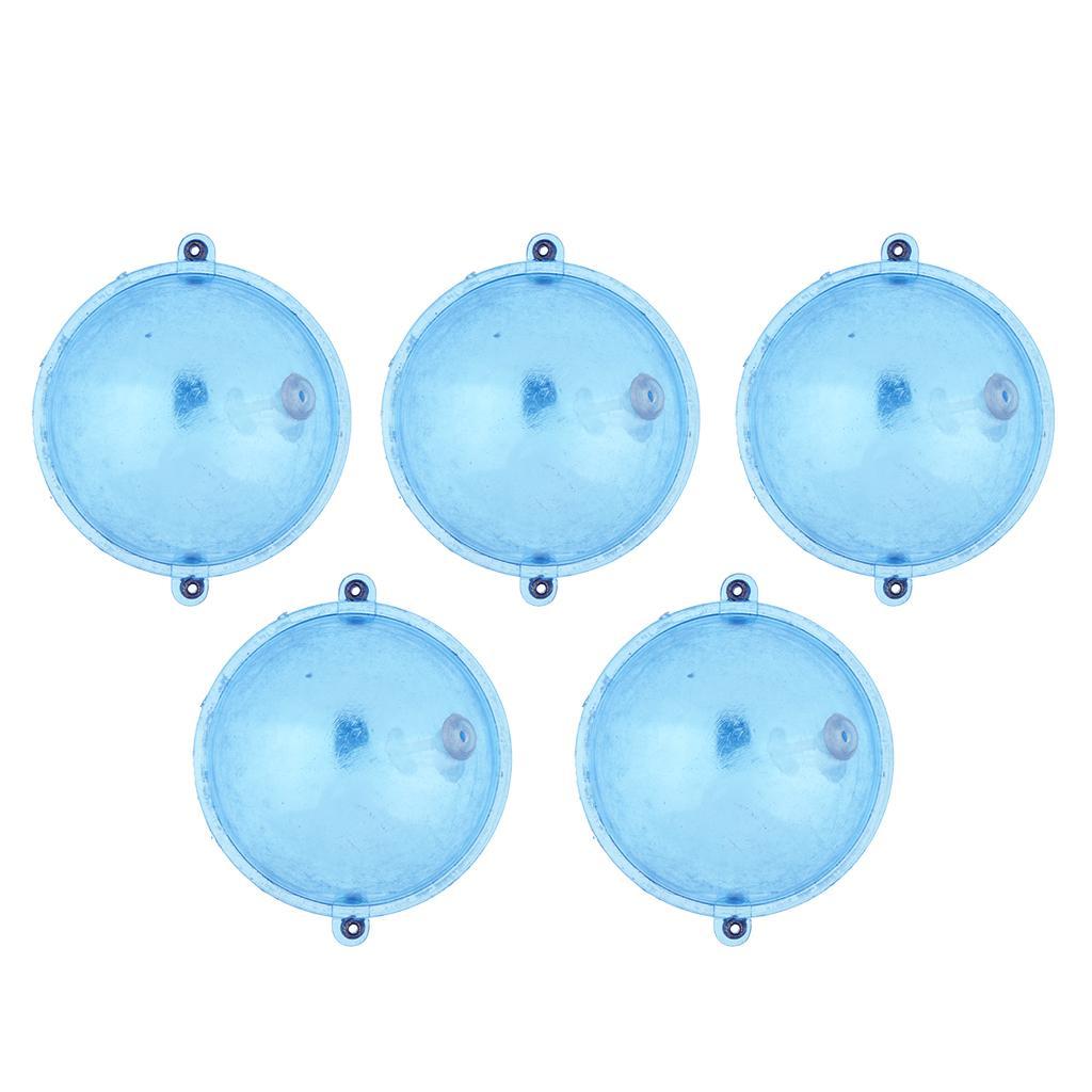 S + 5x L Round Fishing Bobber Water Bubble Buoy Floats Air-lock Tackle Tool