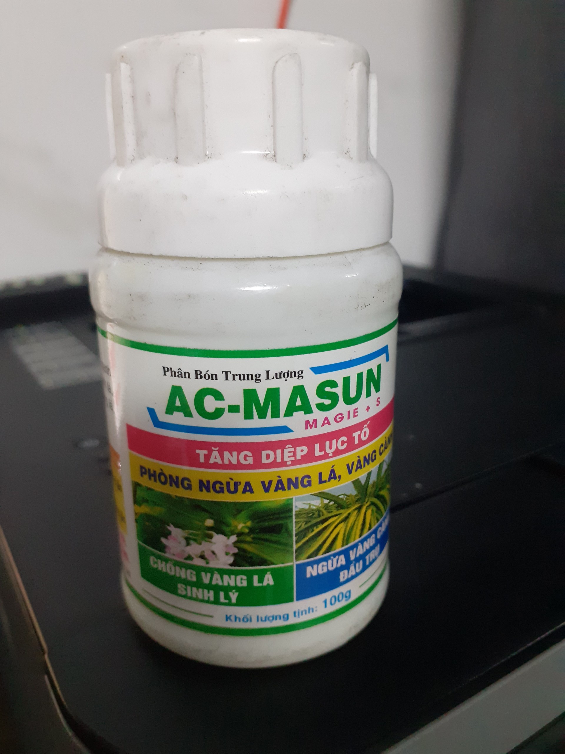 Tăng diệp lục tố ac-masun