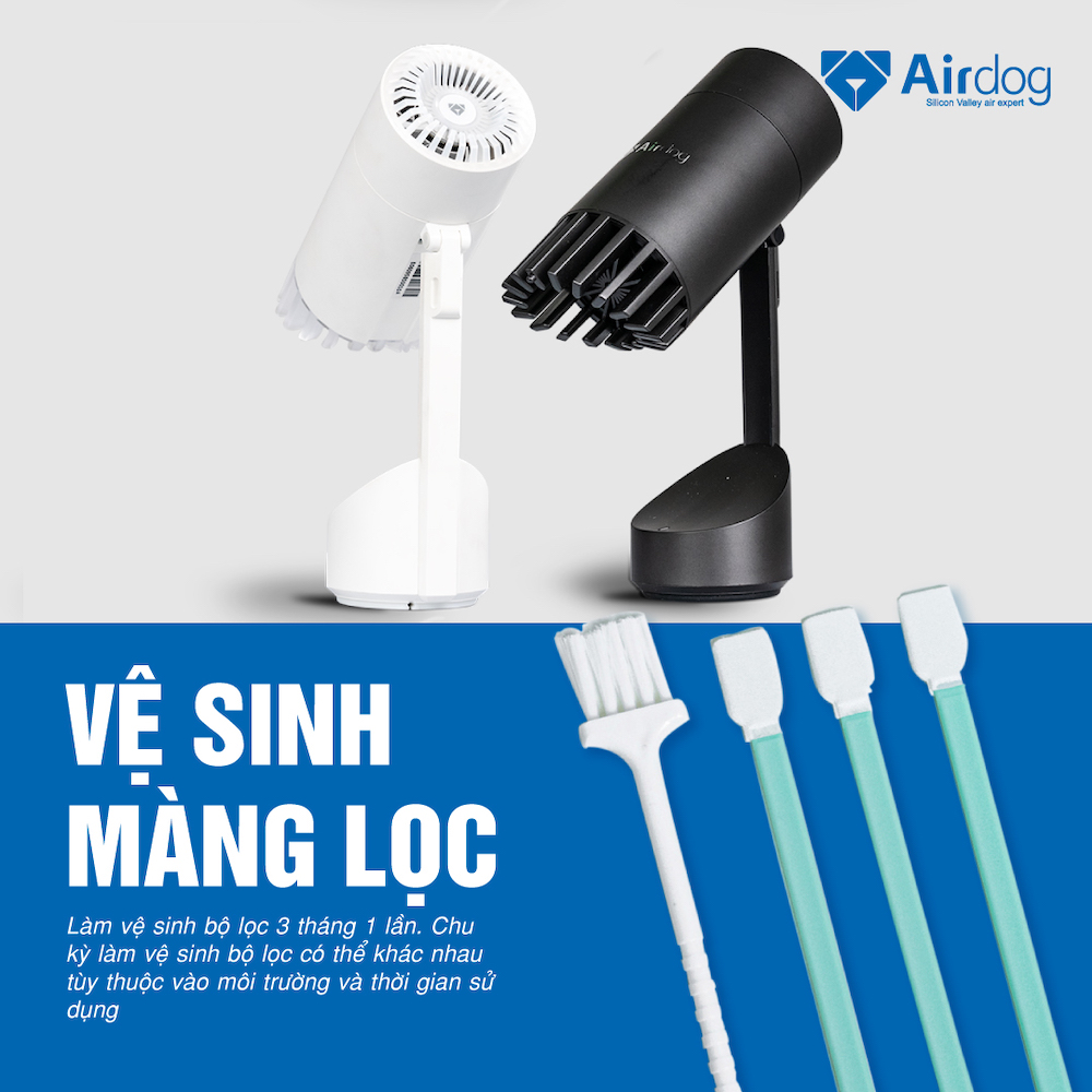 Máy lọc không khí Airdog mini CZ-20T - Hàng nhập khẩu